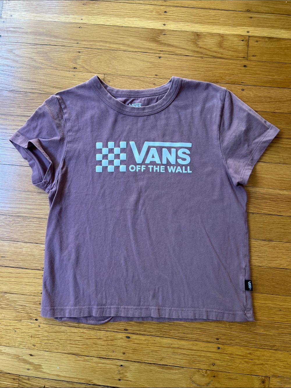Vans Tee with checker logo